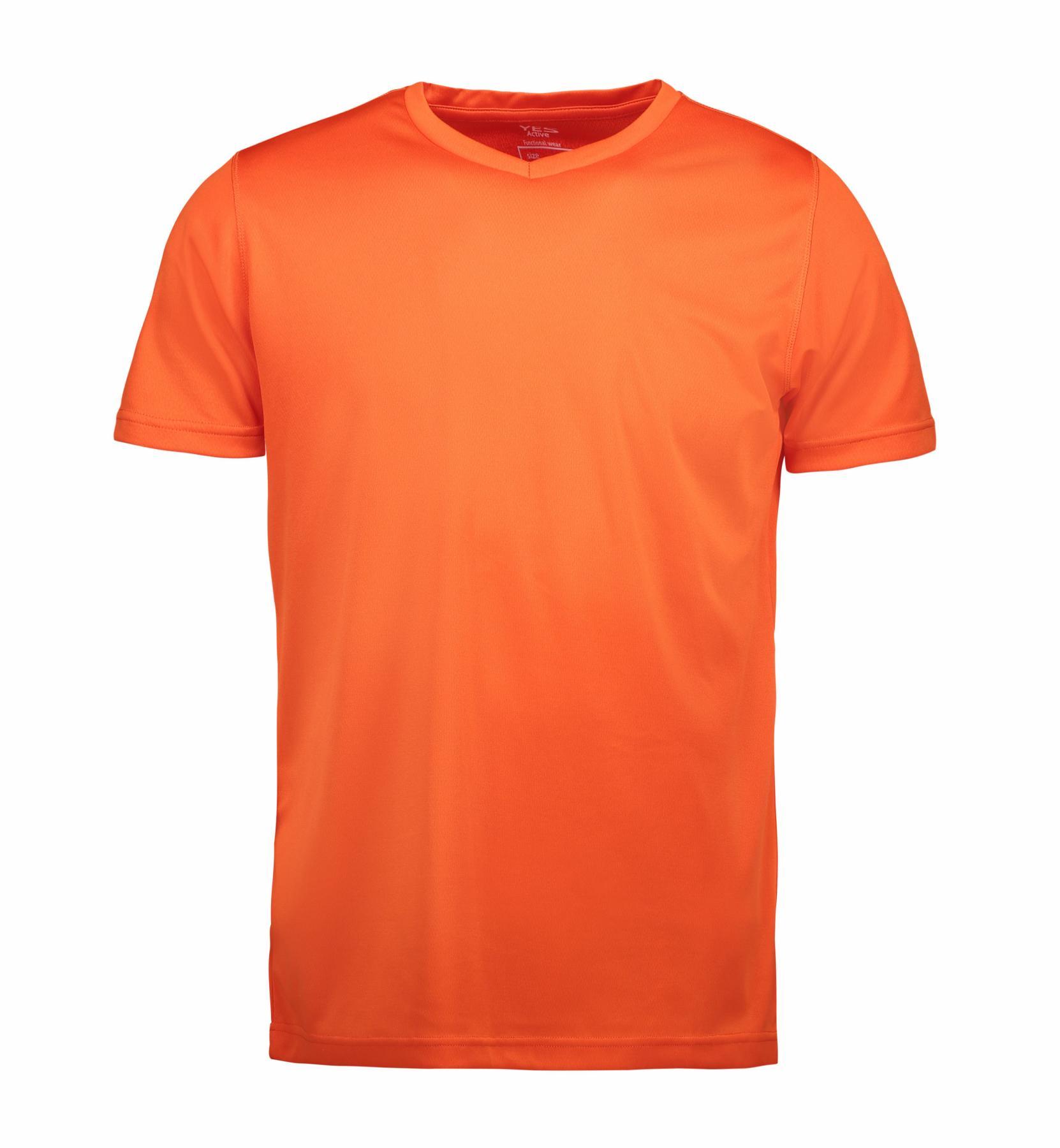 Active tshirt i orange fra ID Yes